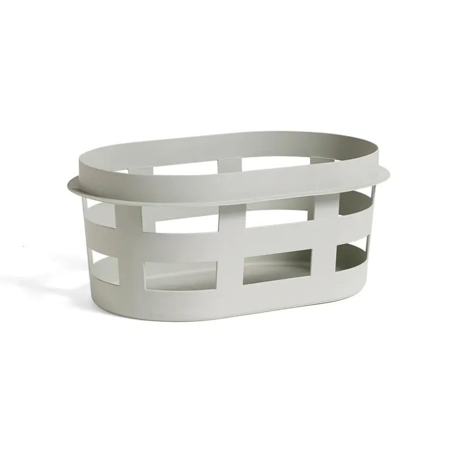 HAY basket S 24.5 cm, Light grey