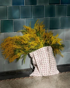 HAY Logo fabric bag, Burgundy
