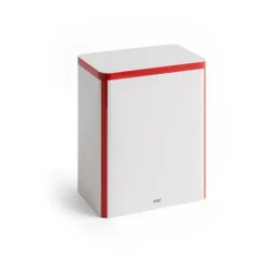 HAY Tin Container large, Off white-red