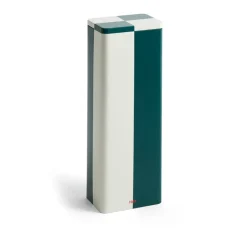 HAY Tin Container, Slim green-off white