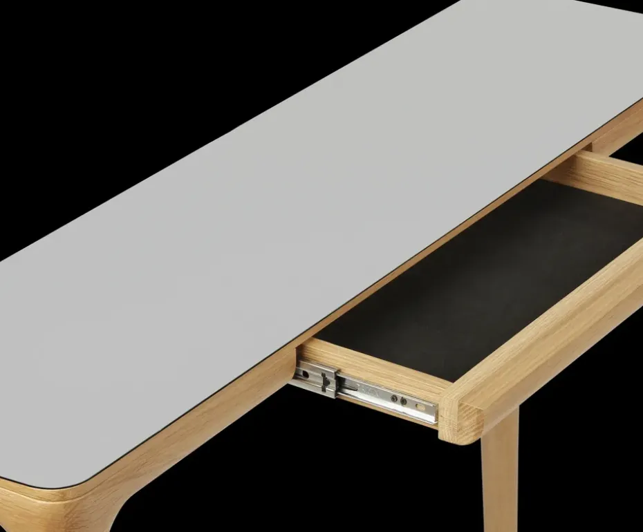 Heart'n'Soul console table 120 cm, Oak-cloud grey