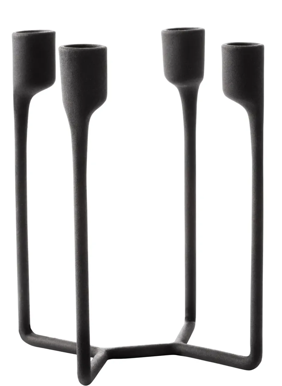 Heima candleholder, black