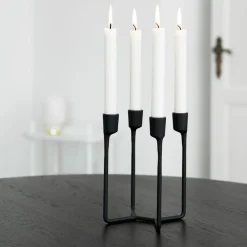Heima candleholder, black