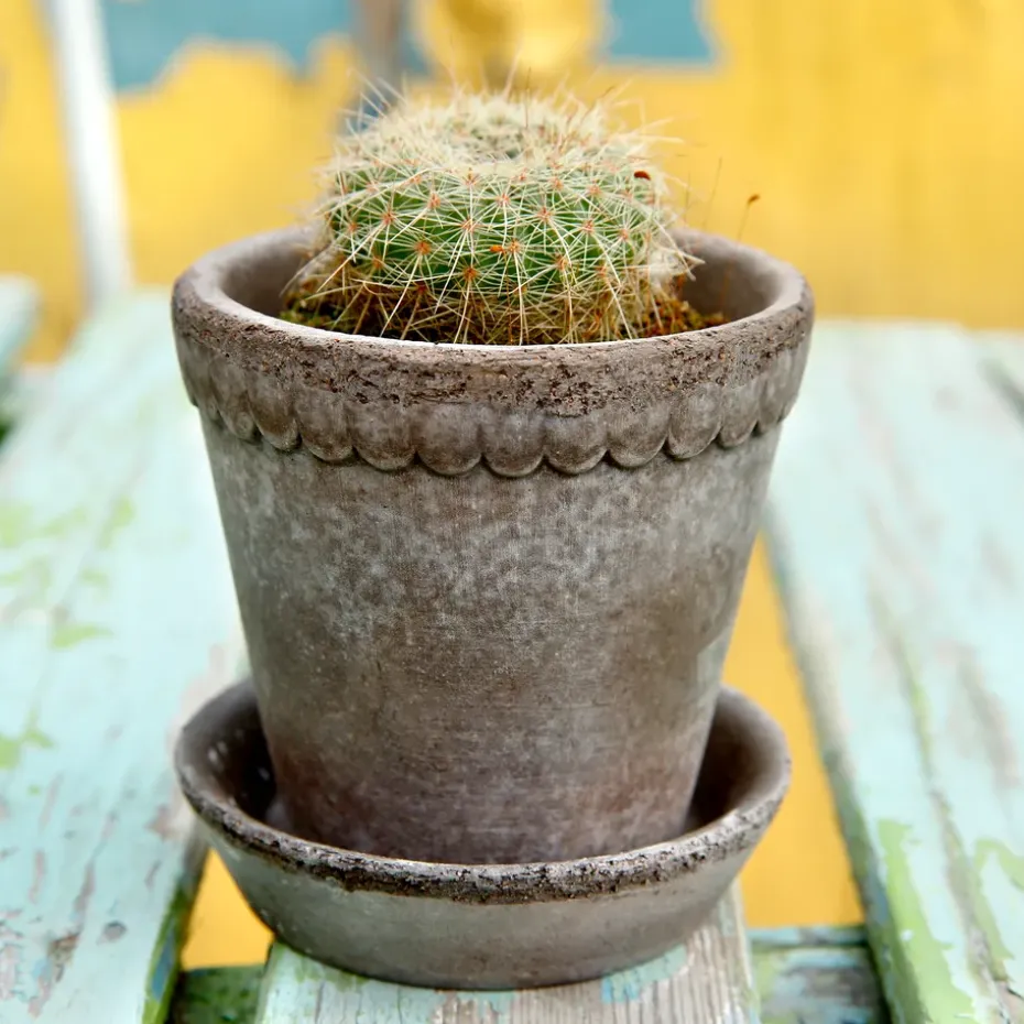 Helena flower pot Ø10 cm, grey