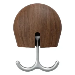 Hercule wall hook, Oiled walnut