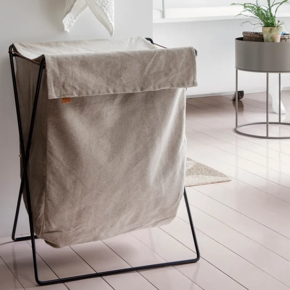 Herman laundry basket, Black