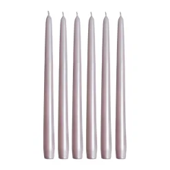 Herrgårdsljus candles 30 cm 6-pack , Dusty pink pearl