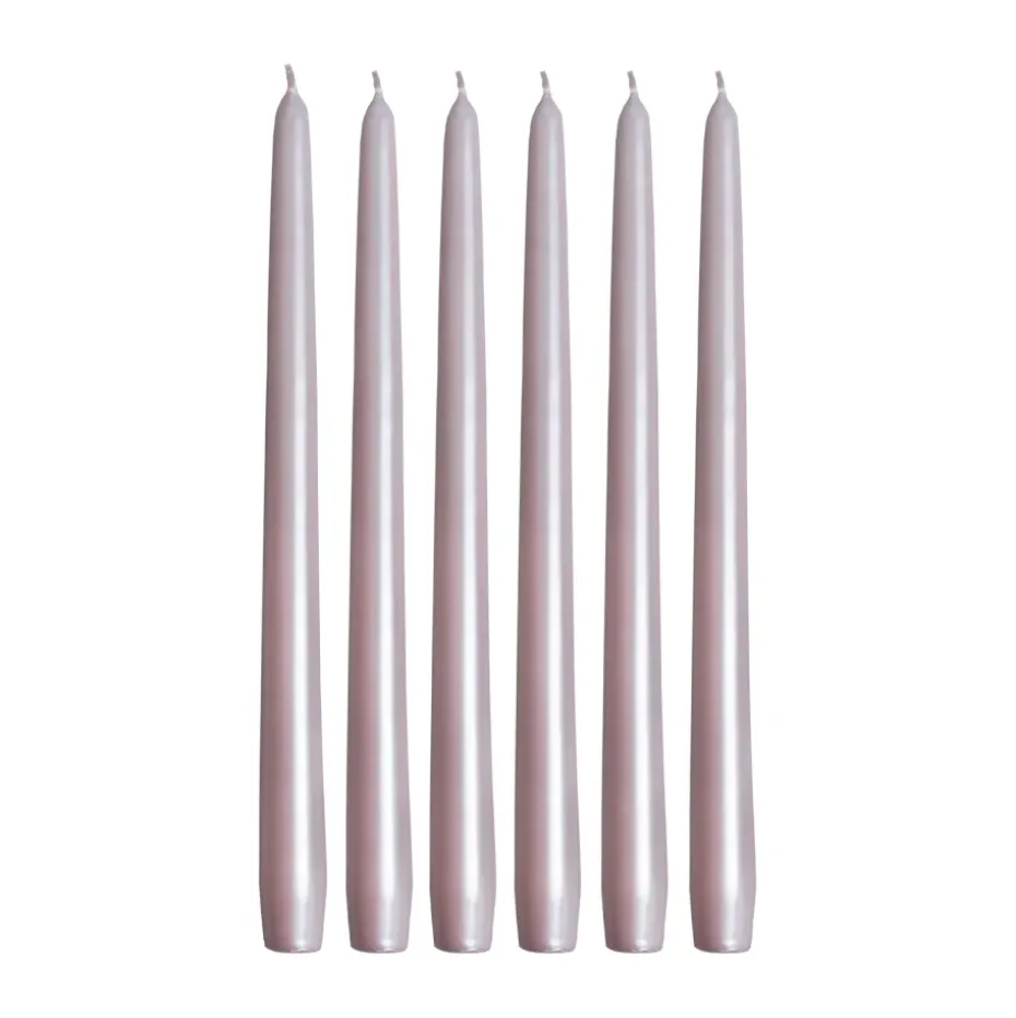 Herrgårdsljus candles 30 cm 6-pack , Dusty pink pearl