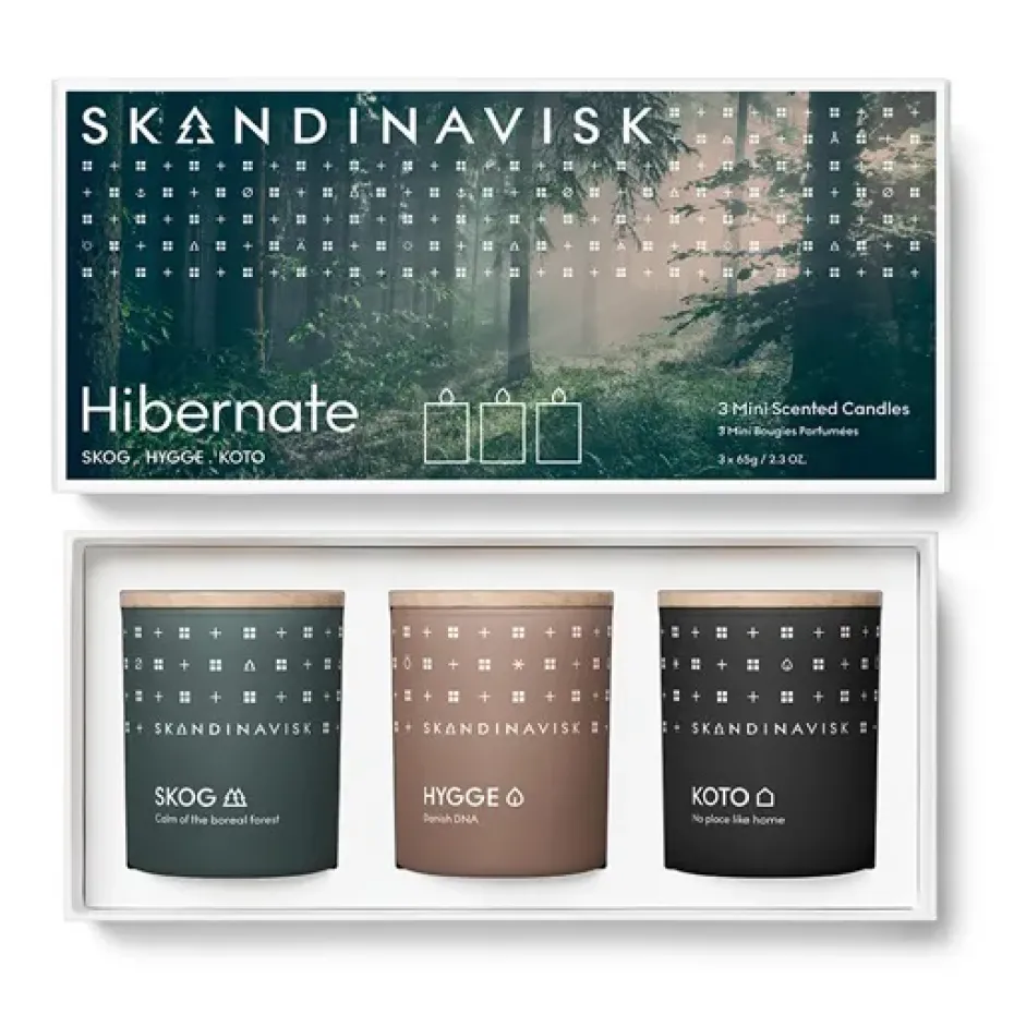 Hibernation scented gift set mini, 3 pieces