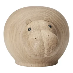Hibo wooden hippo, Small