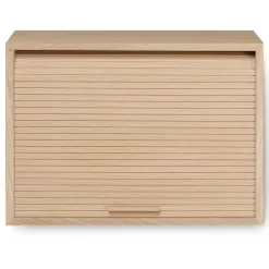 Hifive cabinet with jalusi door, Oak light