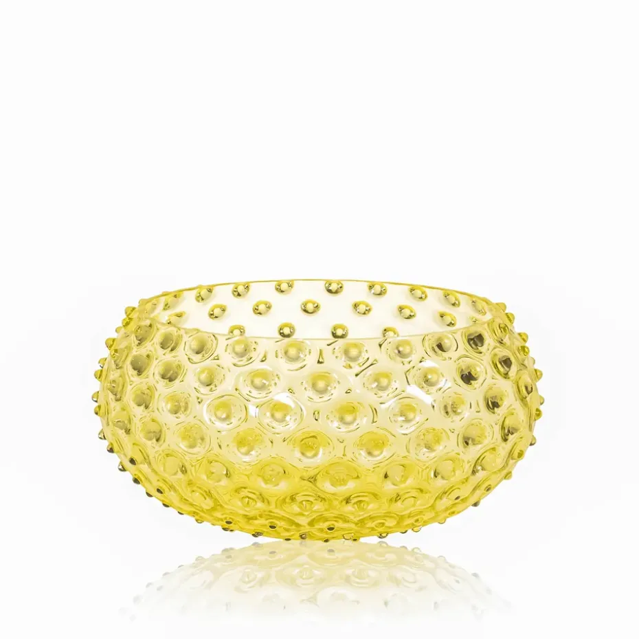 Hobnail Tapas 23 cm, Lemon