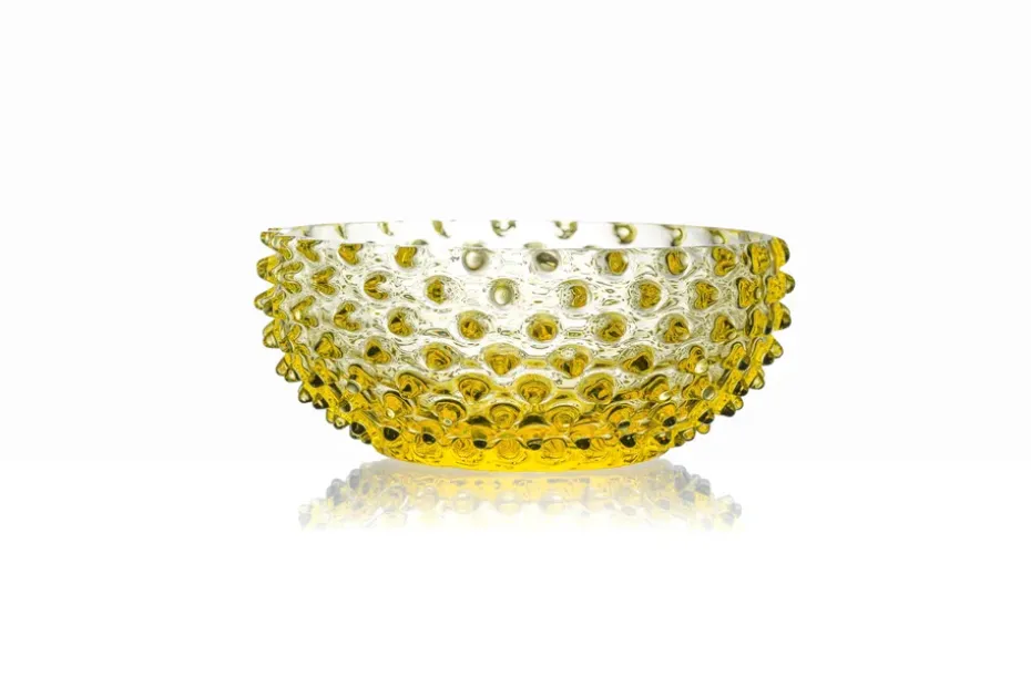 Hobnail Tapas 17 cm, Lemon
