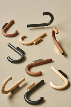 Hook hook 19 cm, Oak-black