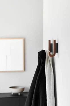 Hook hook mini 13.3 cm, Walnut-black