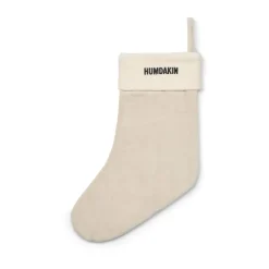 Humdakin Christmas stocking velvet, Light stone
