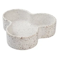 Humdakin Terrazzo bowl, Red/Beige