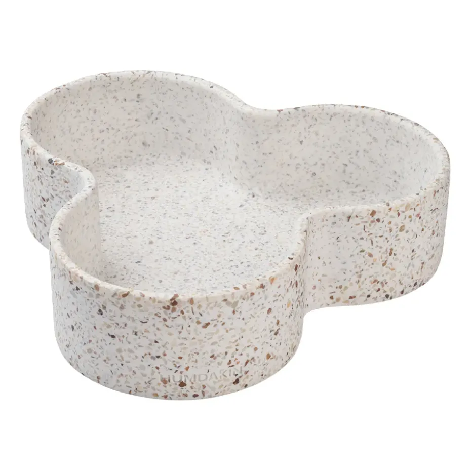 Humdakin Terrazzo bowl, Red/Beige