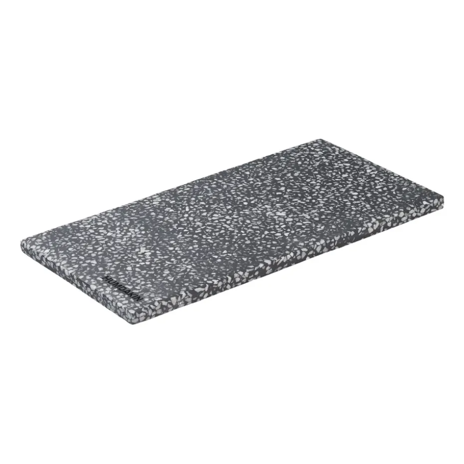 Humdakin Terrazzo tray 30 cm, Black