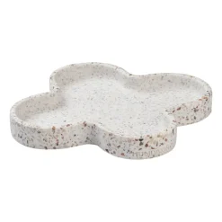Humdakin Terrazzo tray 27 cm, Red/Beige