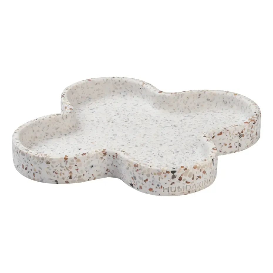Humdakin Terrazzo tray 27 cm, Red/Beige
