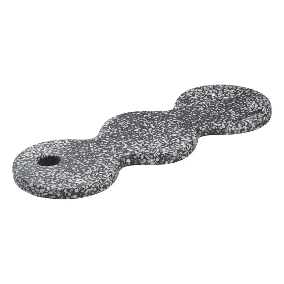 Humdakin Terrazzo tray 40 cm, Black
