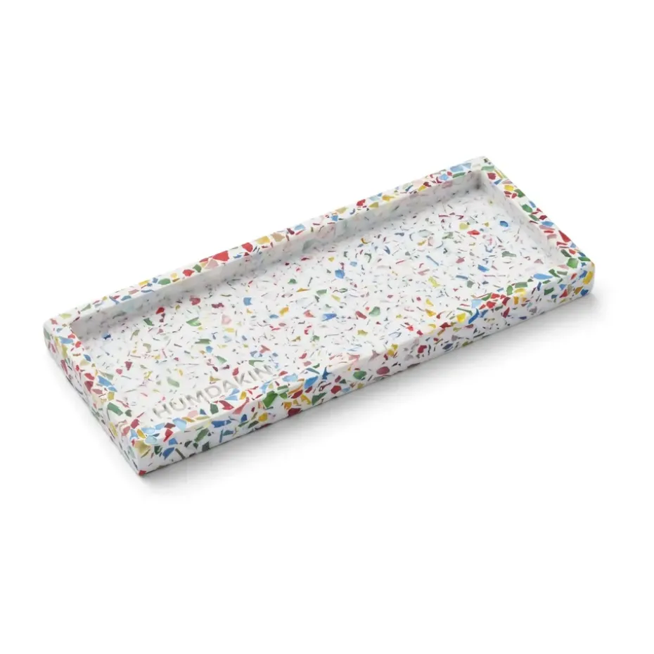 Humdakin Terrazzo tray 10x25 cm, Rainbow