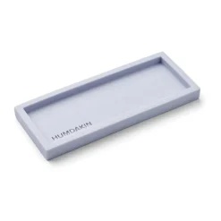 Humdakin tray light sandstone 10x25 cm, Blue glass