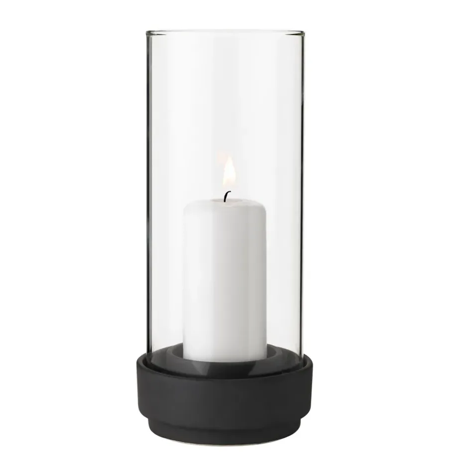 Hurricane lantern black, Small