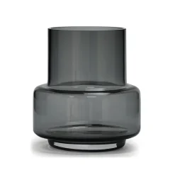 Hurricane tea light no. 25, Smoked grey