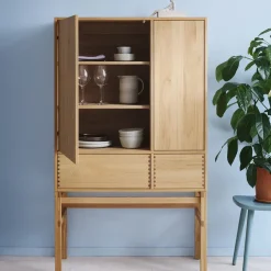 Hylte cabinet, Oak