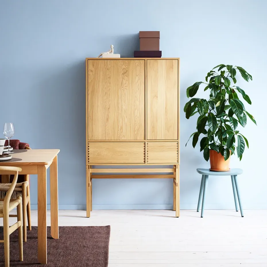 Hylte cabinet, Oak