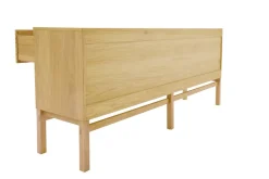 Hylte side table 6 drawers 172x73 cm, Oak