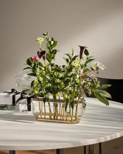 Ikebana vase, Long