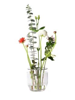 Ikebana vase stainless steel, Small