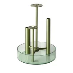 Ikeru vase Forest green, high