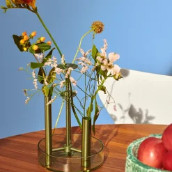 Ikeru vase Forest green, high