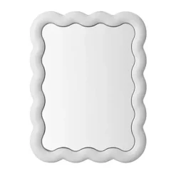 Illu mirror 65x50 cm, White