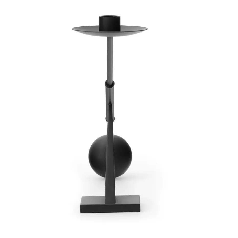 Interconnect candlestick 42,5 cm, Black