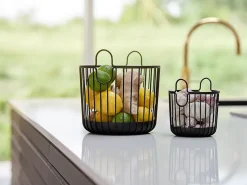 Inu basket 20x20 cm, Black