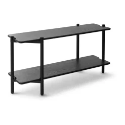 Invi bookshelf 2 shelf module 1, Black box
