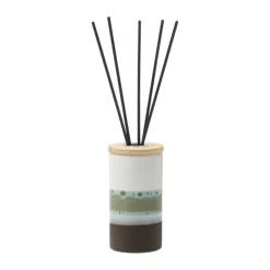 Iris fragrance oil 5.5x10.5 cm, White-green-Orchid vanilla