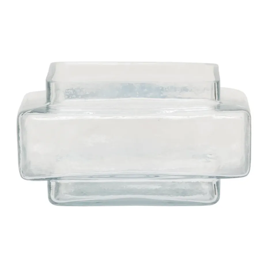 Isla tealight holder Ø12 cm, Clear