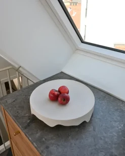 Iwa decorative tray, Birch, Ø43