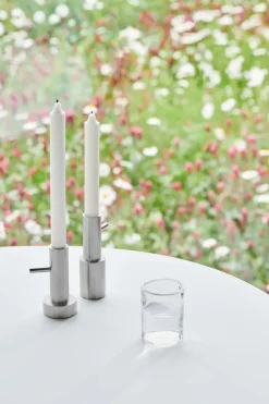 Jaime Hayon Single candle sticks stainless steel, #1