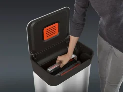 Joseph Joseph Titan trash compactor pedal bin 30 L, Stainless steel