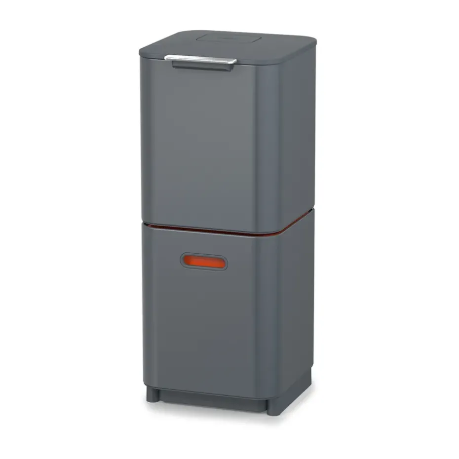 Joseph Joseph Totem Compact trash bin 40 L, Graphite