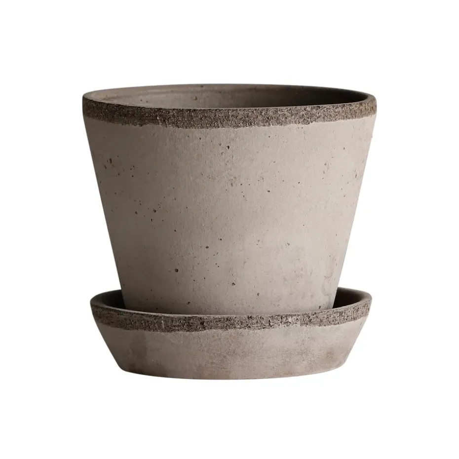 Julie flower pot Ø14 cm, grey