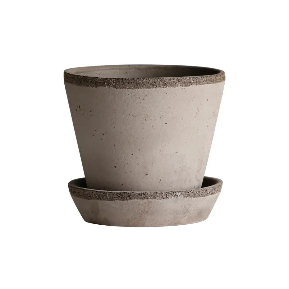 Julie flower pot Ø12 cm, grey