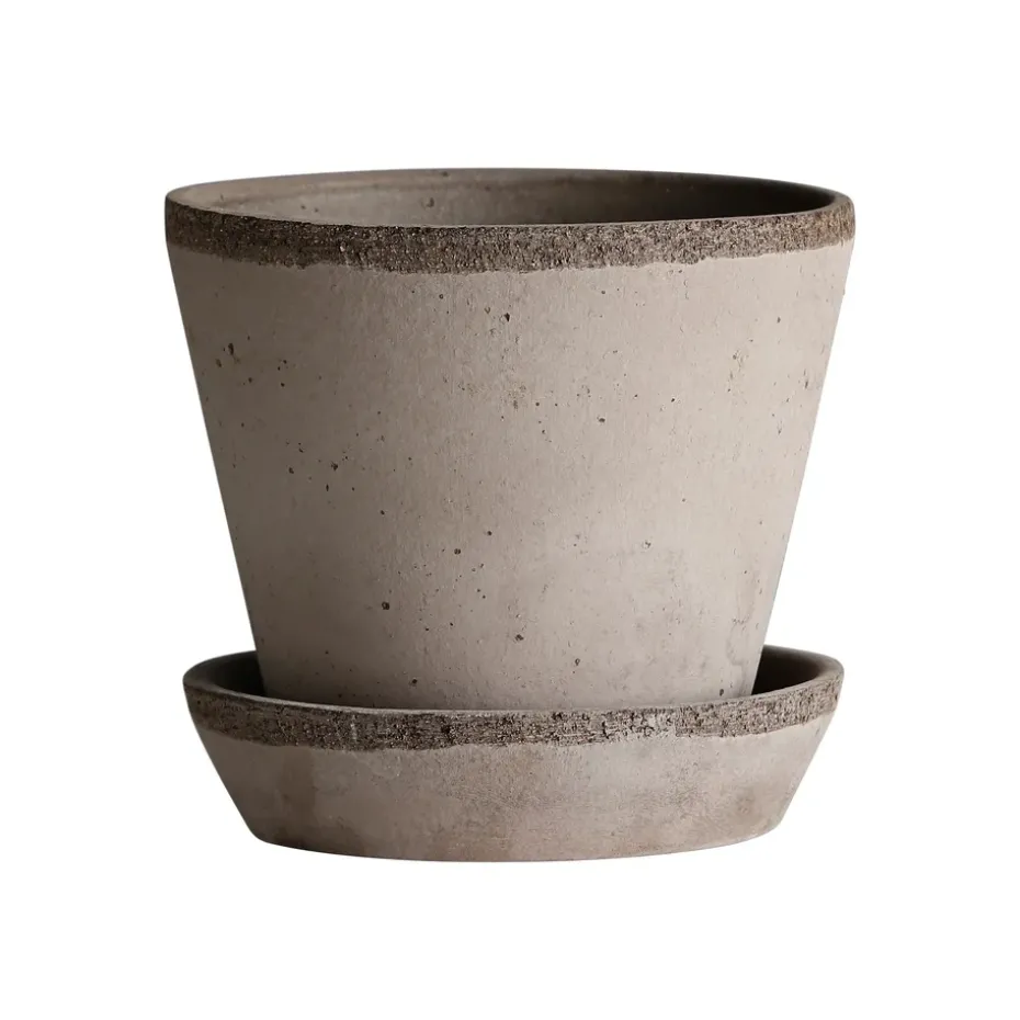 Julie flower pot Ø17 cm, grey